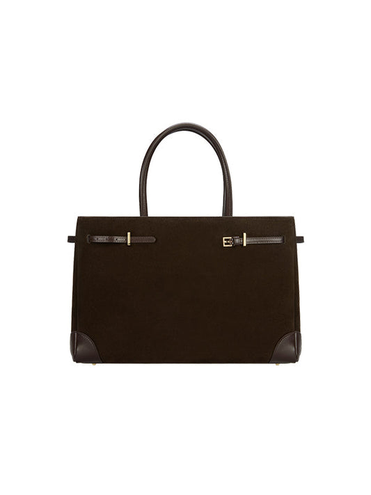 Marcellé Suede Tote