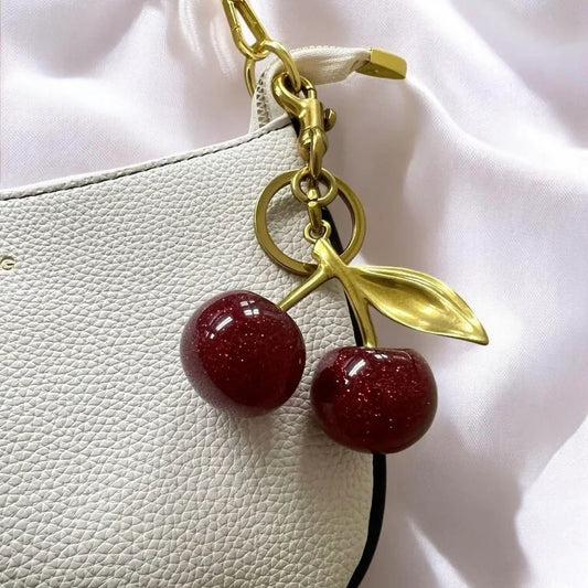 Cherry Bag Charm
