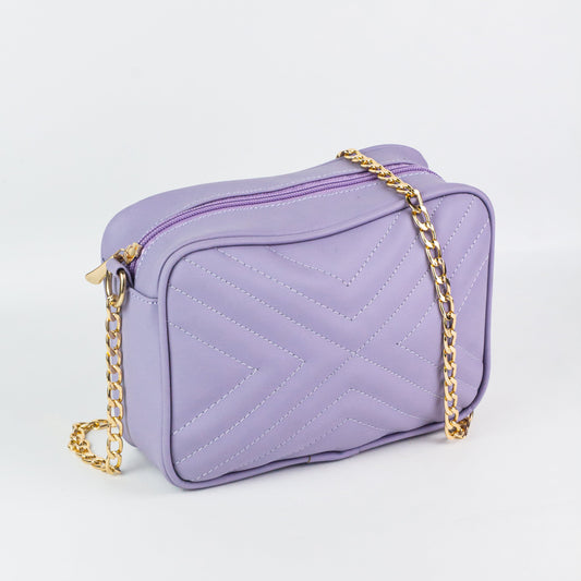Crossbody X Bag- Purple