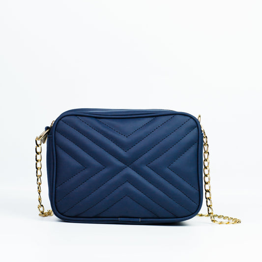 Crossbody X Bag- Blue