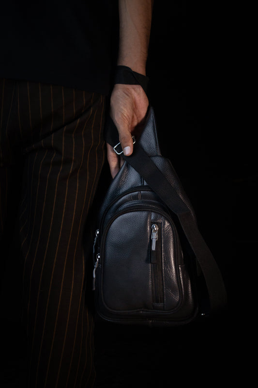 Charcoal -Compact Crossbody Sling