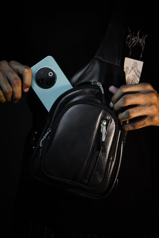 Charcoal -Compact Crossbody Sling