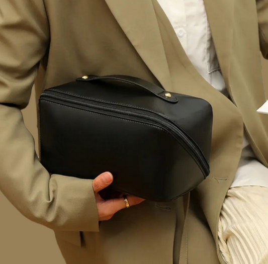 Cosmetic Portable Bag - Black