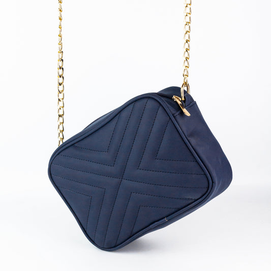 Crossbody X Bag- Blue