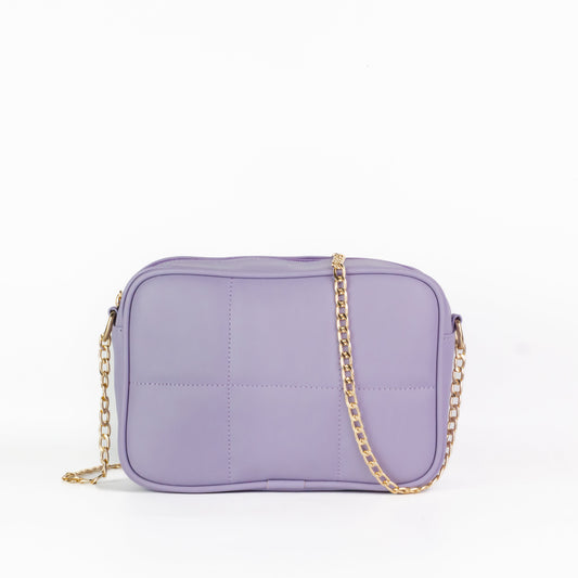 DOTFITS CROSSBODY BAG GRID - Purple