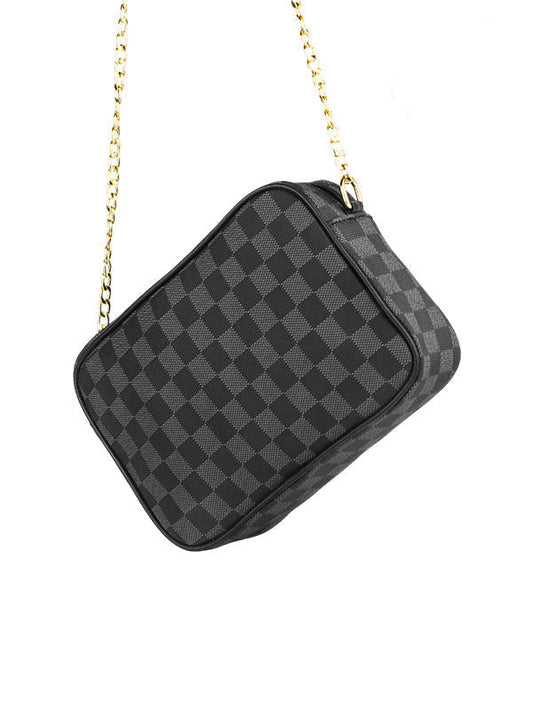 Crossbody Checkered Bags Combo - Pack of 2