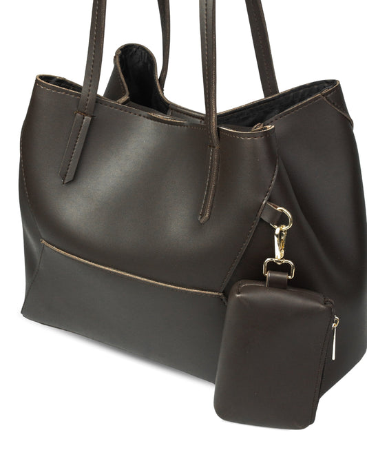 Bella Rosa Tote - Brown