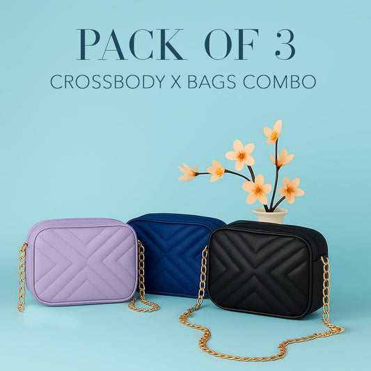 Crossbody X Bags Combo - Pack of 3