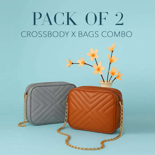 Crossbody X Bags Combo - Pack Of 2
