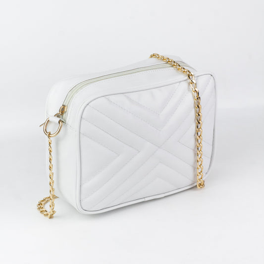 Crossbody X Bag - White