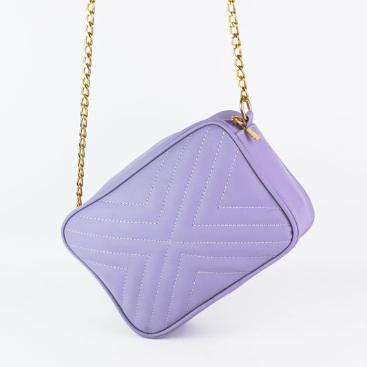 Crossbody X Bag- Purple