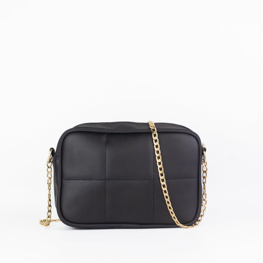 DOTFITS CROSSBODY BAG GRID - Black