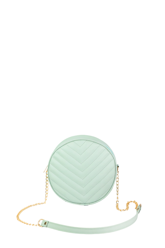 Cross Body Round V - Sky